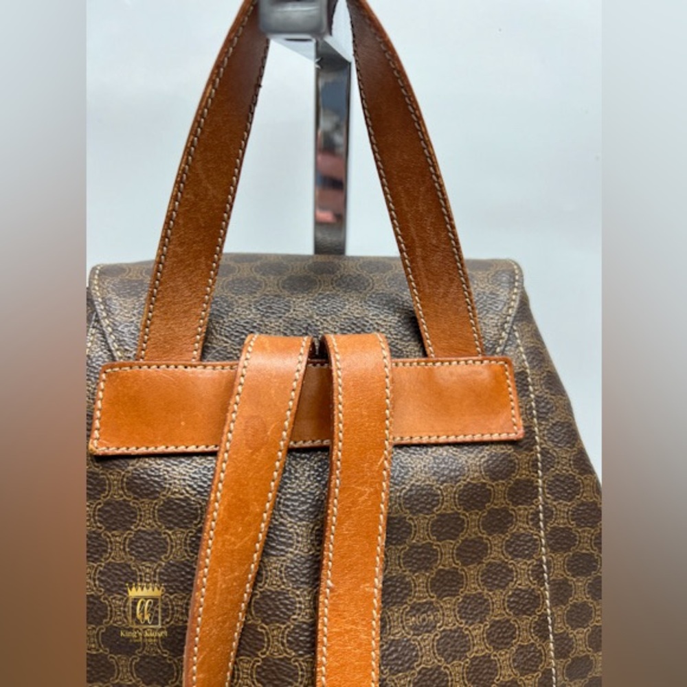 Celine leather backpack - Picture 9 of 16